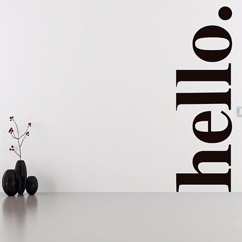 Office Furniture At Home - Hello Quotes 벽 스티커, 비닐 홈
