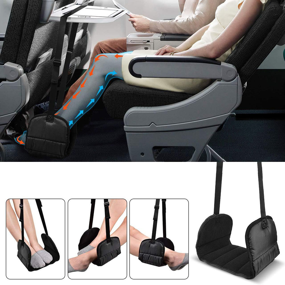 조절 가능한 발 받침 해먹 - 발 휴식용 휴대용 비행기 - Under Desk Hammock 리뷰 및 가격