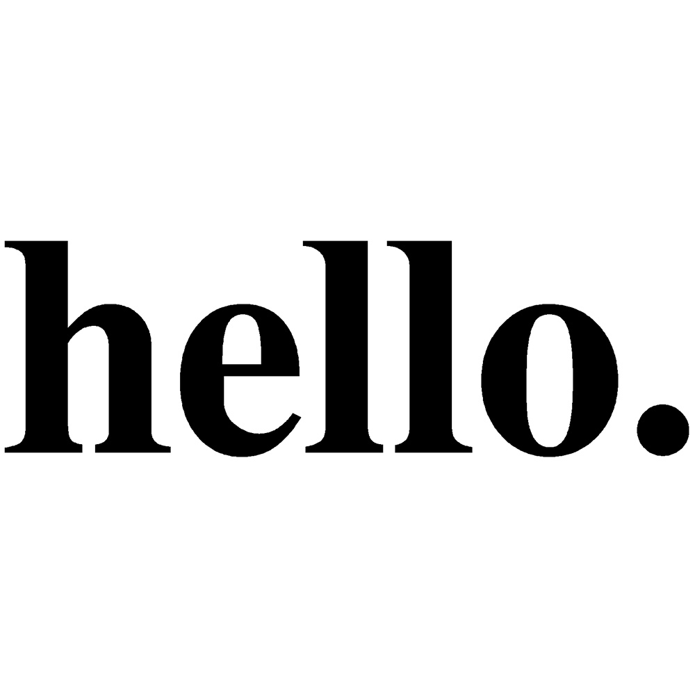 Hello Quotes 벽 스티커, 비닐 홈 데코, 거 - Office Furniture At Home 리뷰 및 가격